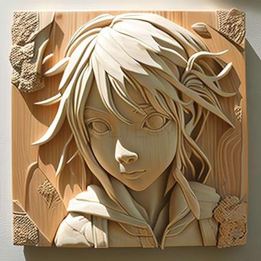 3D model Hikaru no Go Yumi Hotta Takeshi Obata (STL)